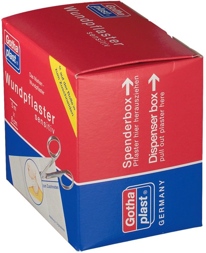 Gothaplast Wundpfl.sensitiv 8 cmx5 m 1 St Pflaster