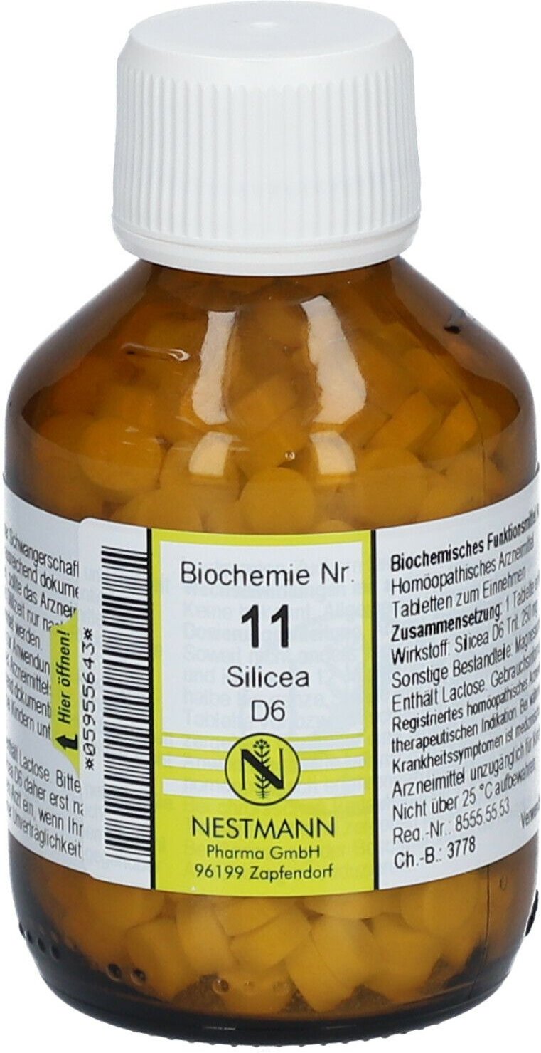 Biochemie 11 Silicea D 6 Tabletten