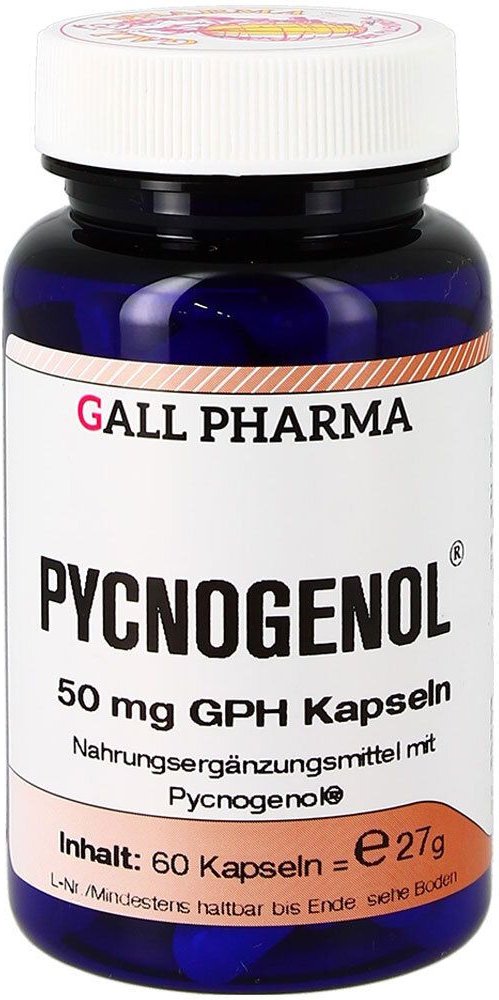 Pycnogenol 50 mg GPH Kapseln 60 St