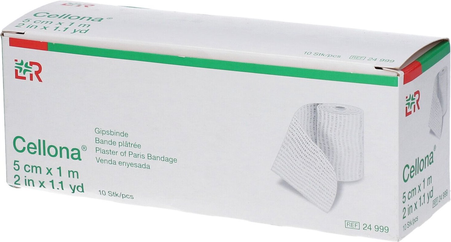 Cellona Gipsbinden 5 cmx1 m 2x5 St Binden