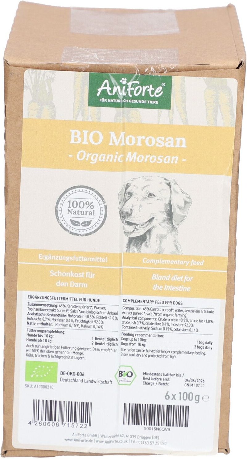 AniForte® Bio Morosan 6 x 100 g 6x100 Futter
