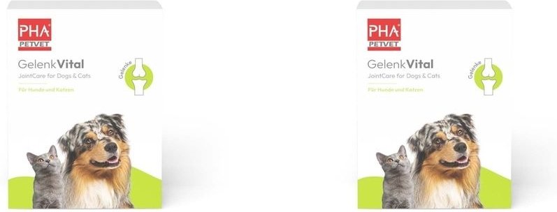 PHA GelenkVital Erg.Futterm.Pulver f.Hunde/Katzen 2x 2x150 g Pulver