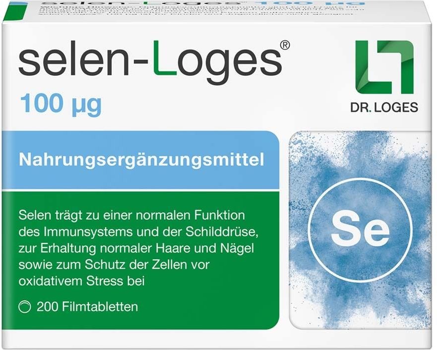 Selen-Loges 100 µg Filmtabletten 200 St