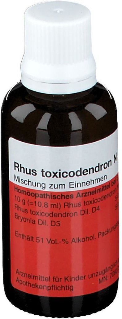 Rhus Toxicodendron N Oligoplex Liquidum 50 ml