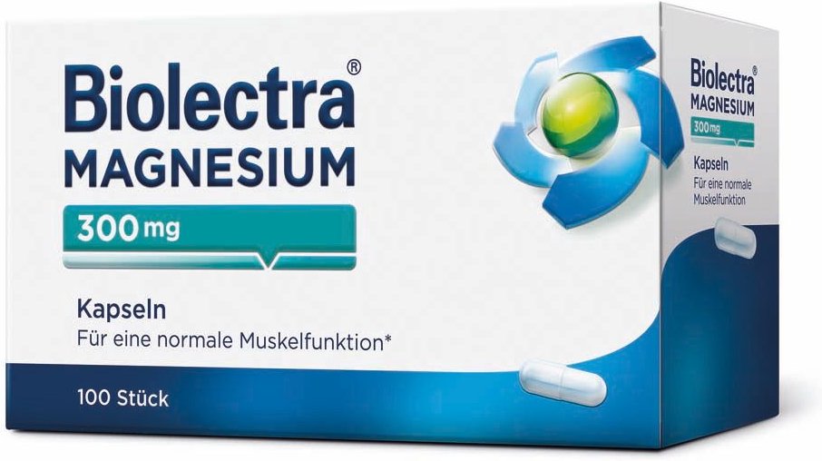 Biolectra Magnesium 300 mg Kapseln 100 St