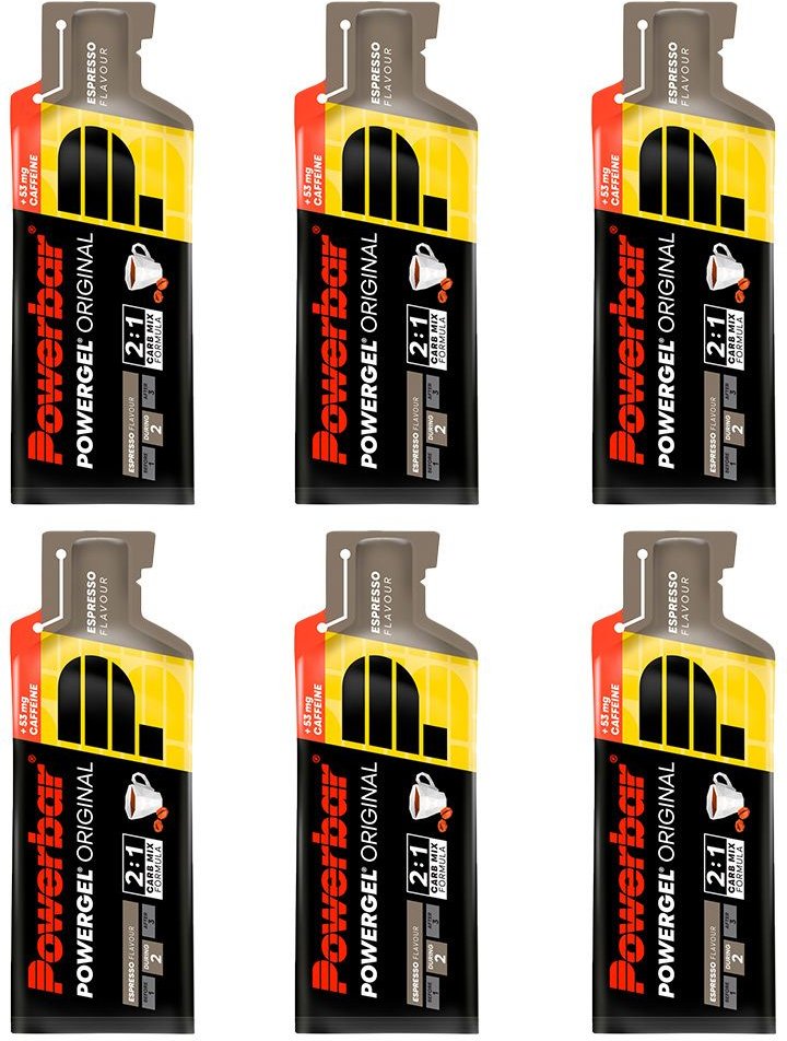 PowerBar Original Gel Espresso 6x 6x41 g Gelee