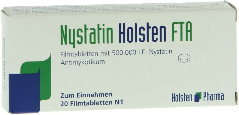 Nystatin Holsten Filmtabletten 20 St