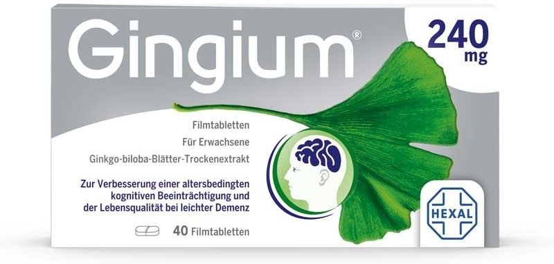 Gingium 240 mg Filmtabletten 40 St