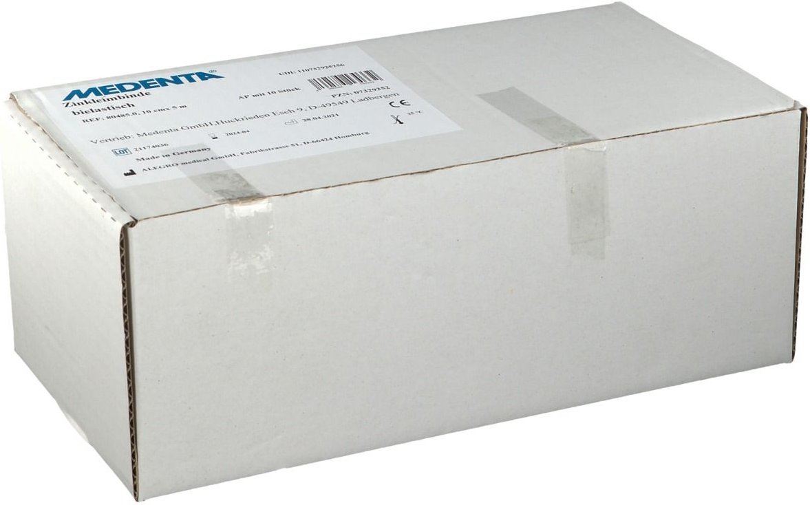 Zinkleimbinde 10 cmx5 m St Binden