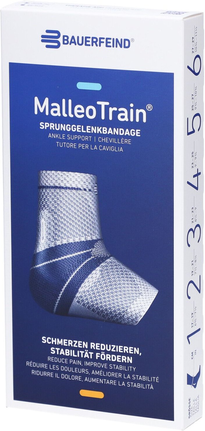 Malleotrain Aktivbandage Gr5 rechts titan (n) 1 St Bandage(s)