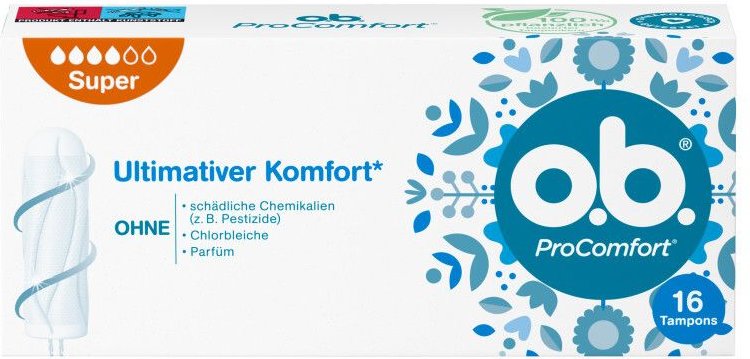 O.b. Tampons ProComfort super 16 St Tampon