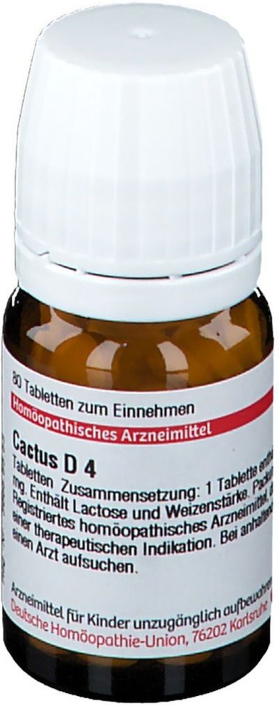 Cactus D 4 Tabletten 80 St
