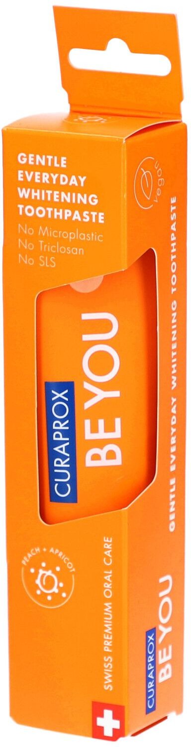 Thumbnail - Curaprox be you Zahnpasta Pfirsich+Aprikose orange 60 ml