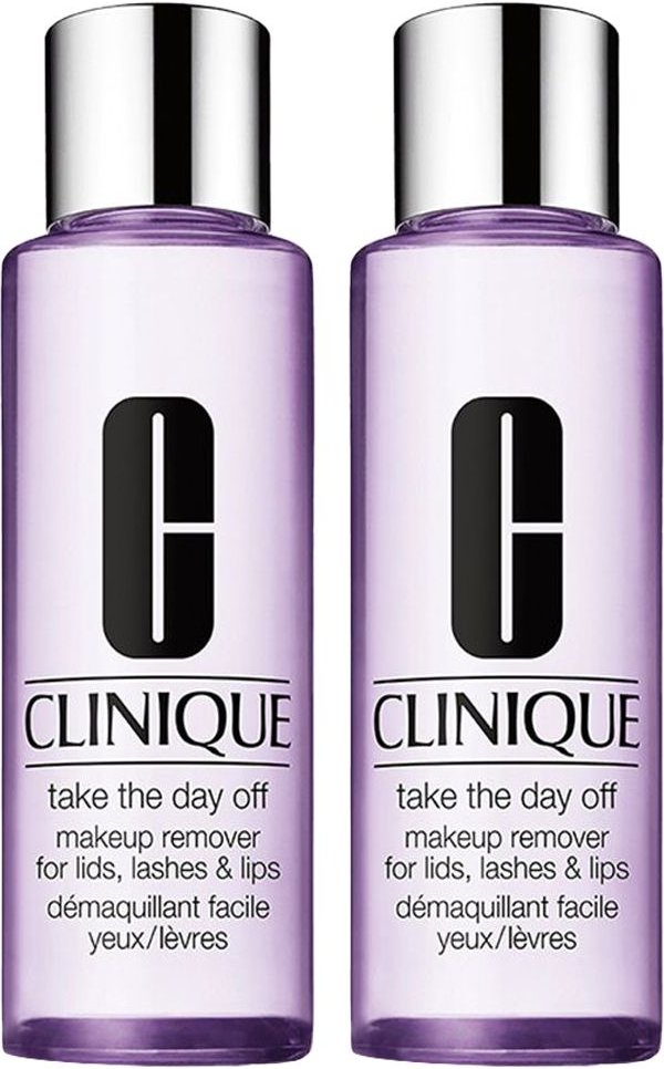 Thumbnail - 2x Clinique Take The Day Off Makeup Remover For Lids, Lashes & Lips Make-up-Entferner 2x200 ml Reinigungsmittel