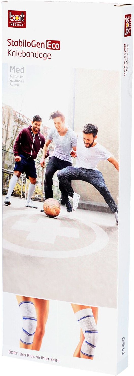 Bort StabiloGen Eco Kniebandage Gr.4+ haut 1 St Bandage(s)