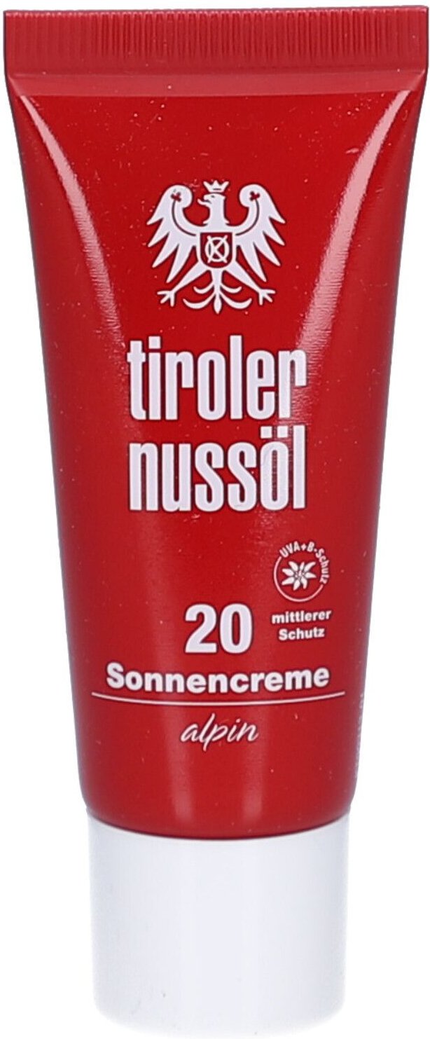 Tiroler Nussöl alpin Sonnencreme LSF 20 ml Creme