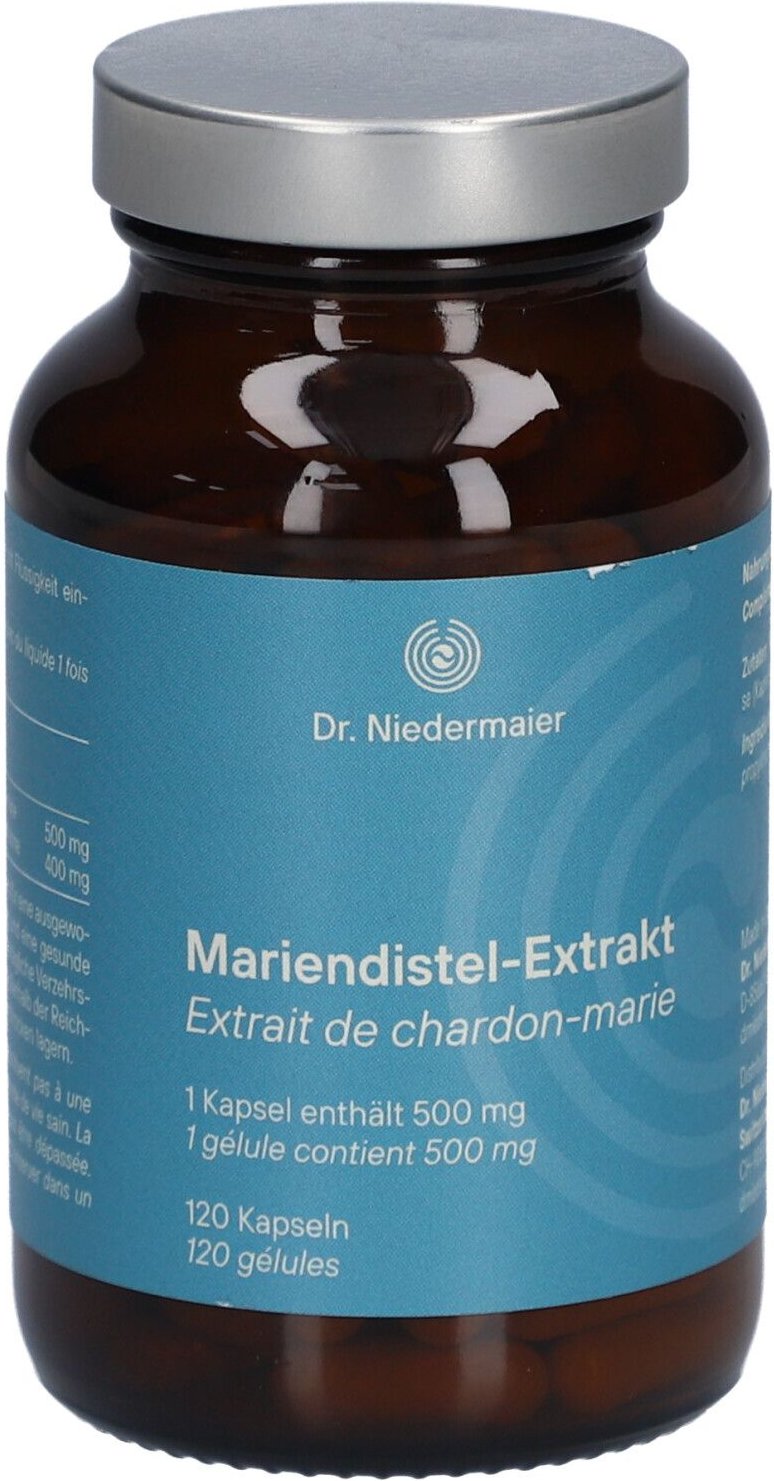 DR. Niedermaier Mariendiestel-Extrakt Kaps 120 Stk St Kapseln