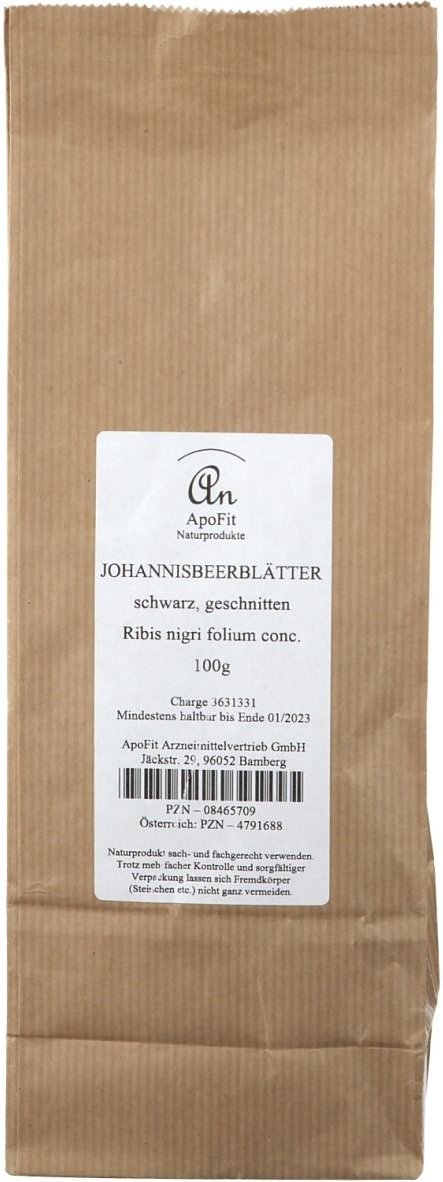 Johannisbeerblätter 100 g Tee