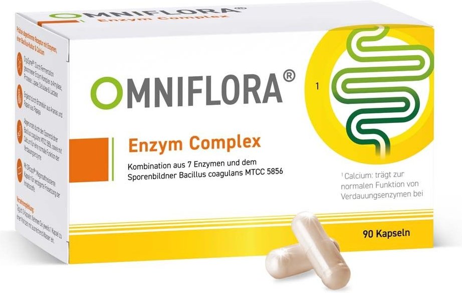 Thumbnail - Omniflora Enzym Complex m.Bacillus coagulans Kaps. 90 St Kapseln