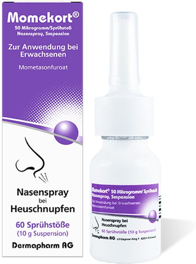 Momekort 50 µg / Sprühst. Nasenspray Suspension