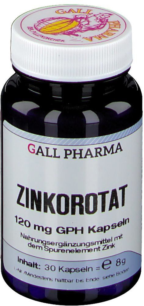 Zinkorotat 120 mg GPH Kapseln 30 St