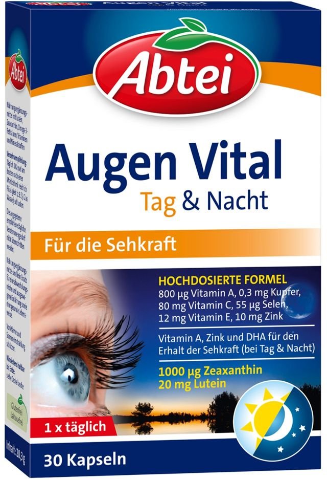 Abtei Augen Vital Tag & Nacht Kapseln