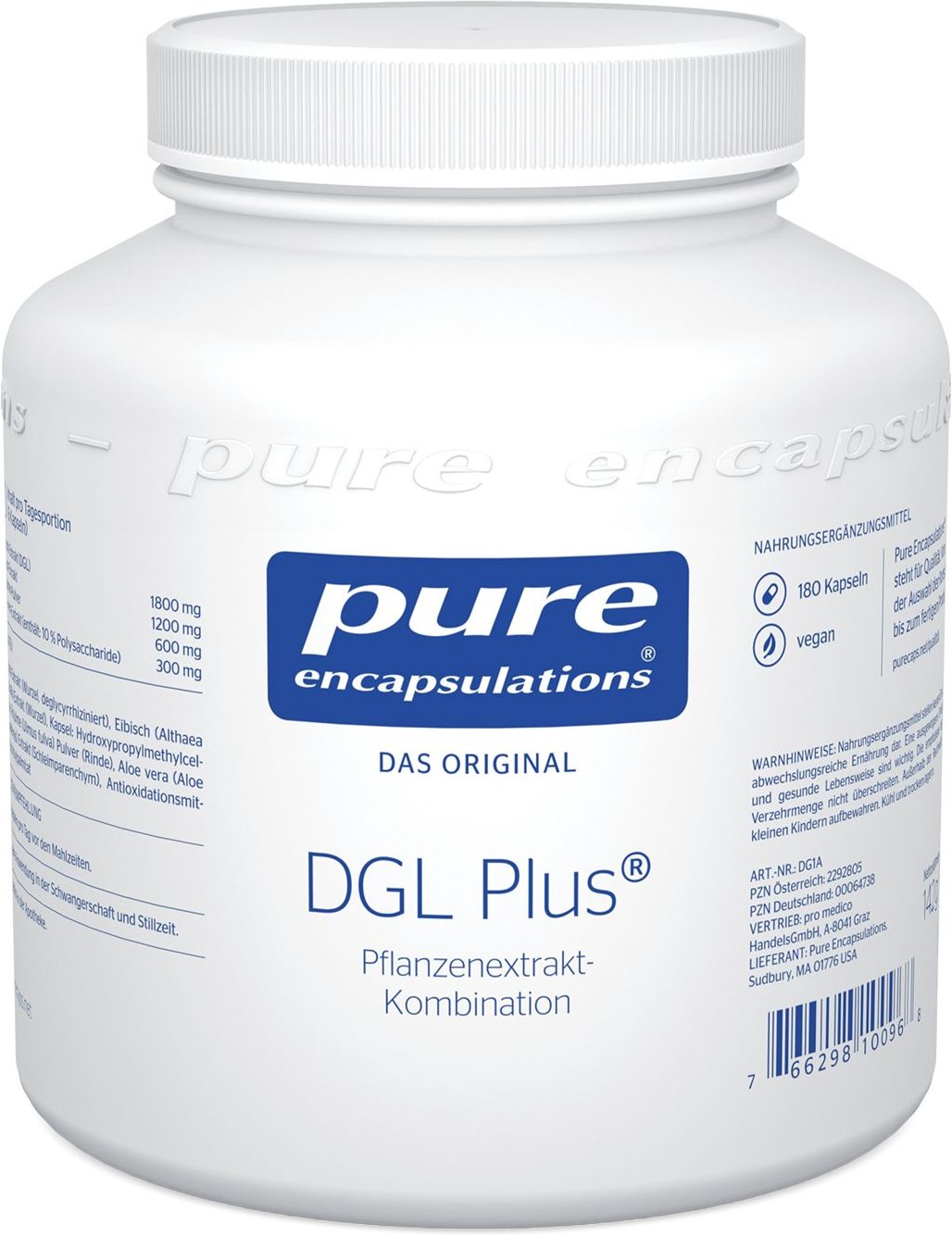 Pure Encapsulations DGL Plus Kapseln 60 St