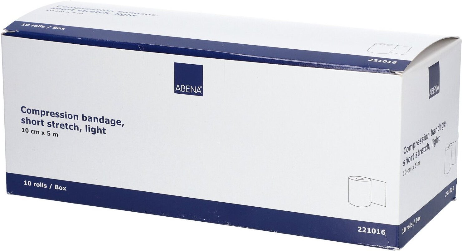 Kompressions Binde Kurzzug 10 cmx5 m St Binden