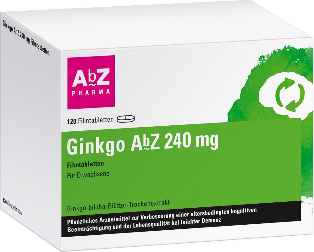 Ginkgo AbZ 240 mg Filmtabletten