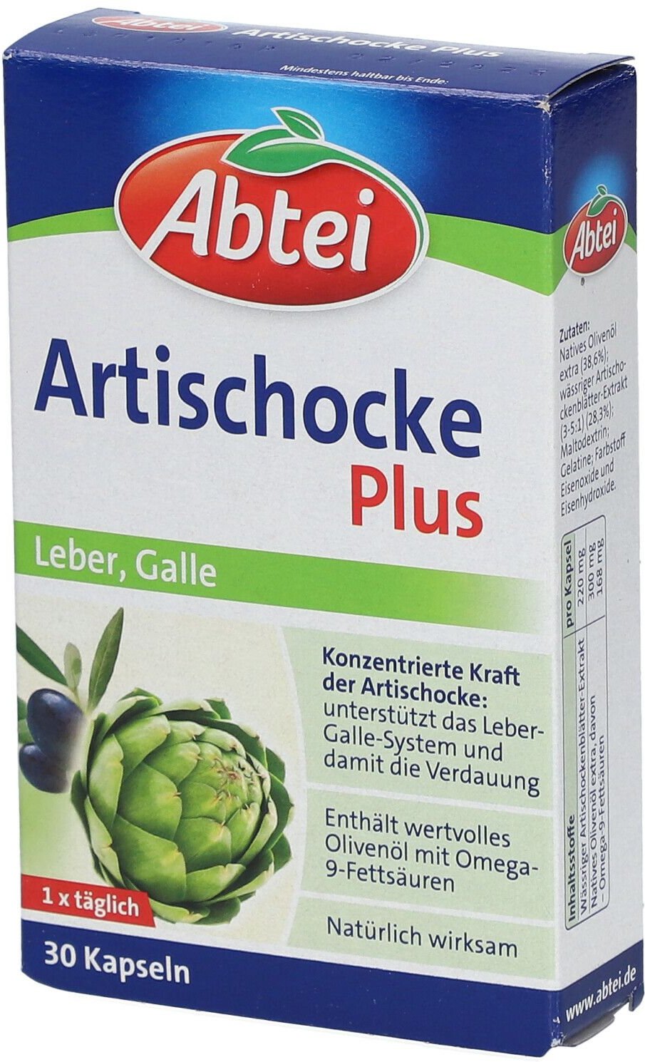 Abtei Artischocke Plus Kapseln