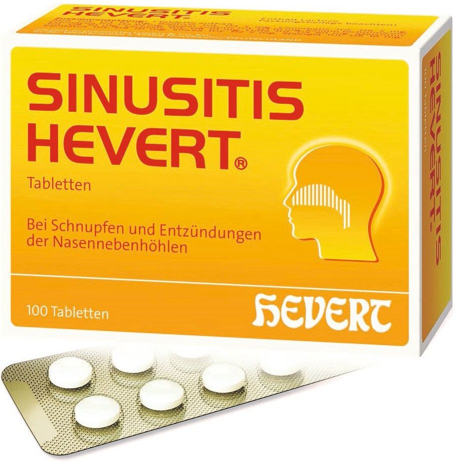 Thumbnail - Sinusitis Hevert Tabletten 100 St