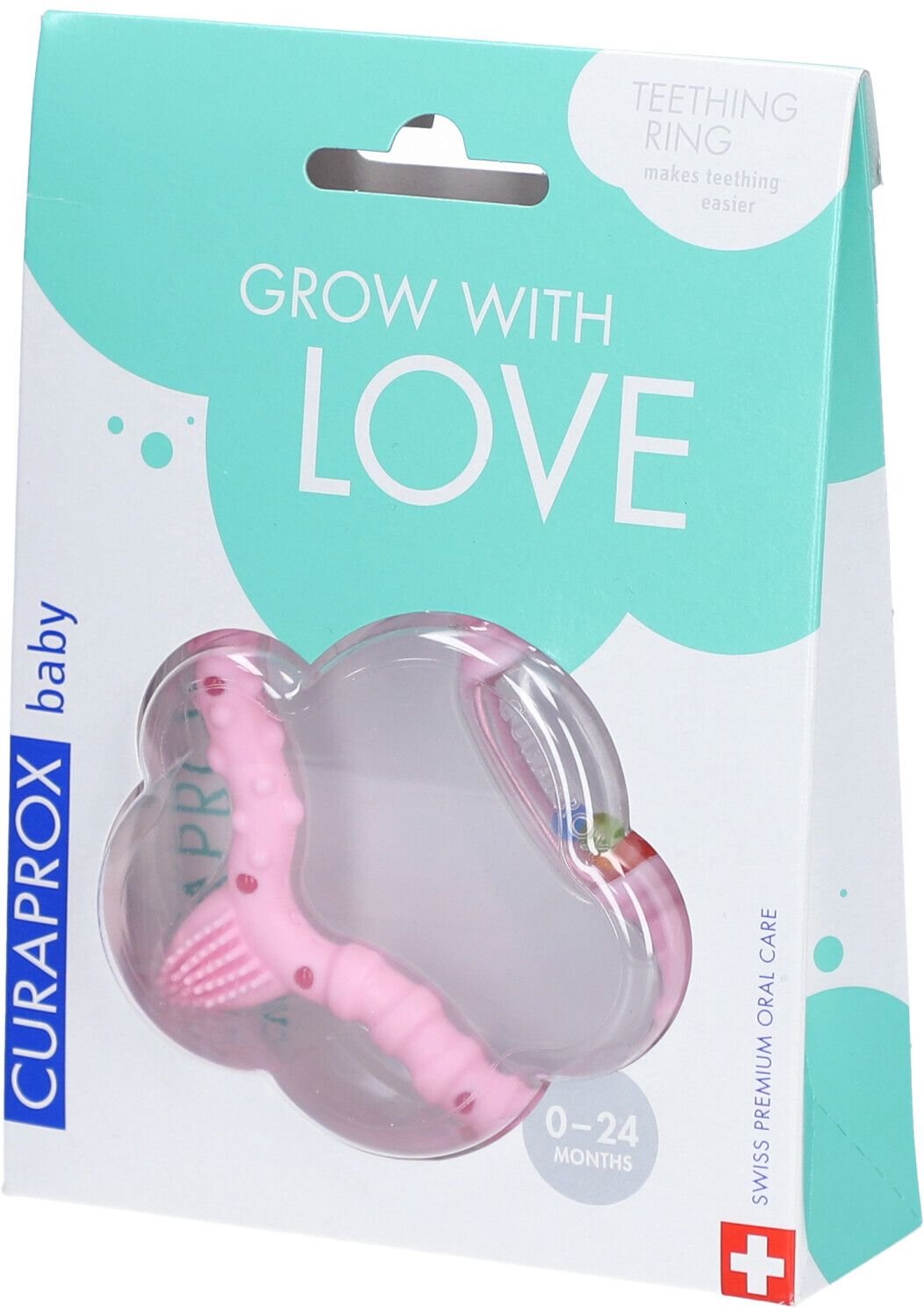 Curaprox baby Beissring pink 1 St Sonstige