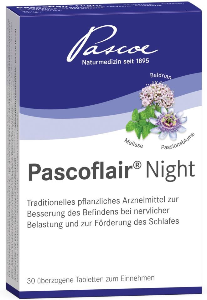 Pascoflair Night überzogene Tabletten 30 St Überzogene