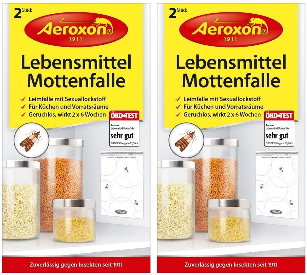 AEROxON Lebensmitt Mottenf x2 2x2 St