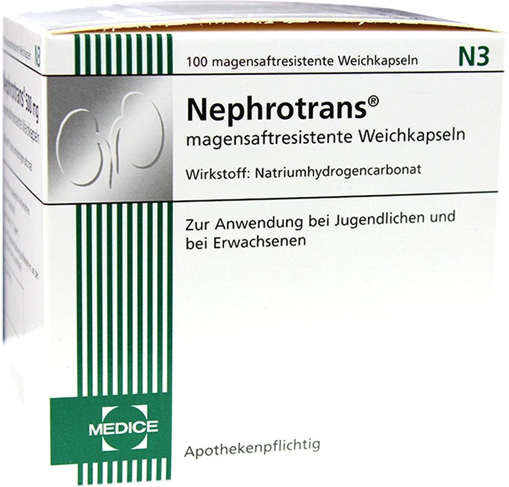 Thumbnail - Nephrotrans magensaftresistente Kapseln 100 St magensaftresistent
