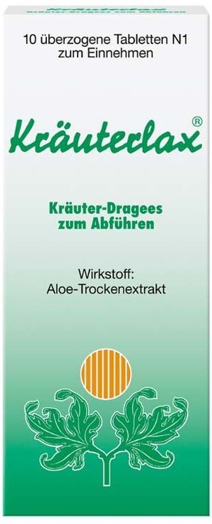Kräuterlax Dr. Henk 15 mg Kräuterdrag.z.Abführen