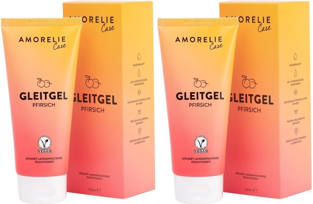 Gleitgel Pfirsich vegan - 100ml 2x 2x100 ml Gel