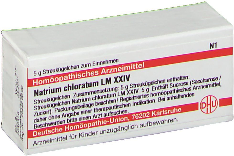 Natrium Chloratum LM Xxiv Globuli 5 g