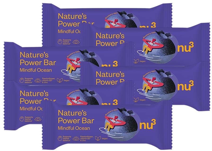 nu3 Nature's Power Bar - Mindful Ocean x6 6x38 g