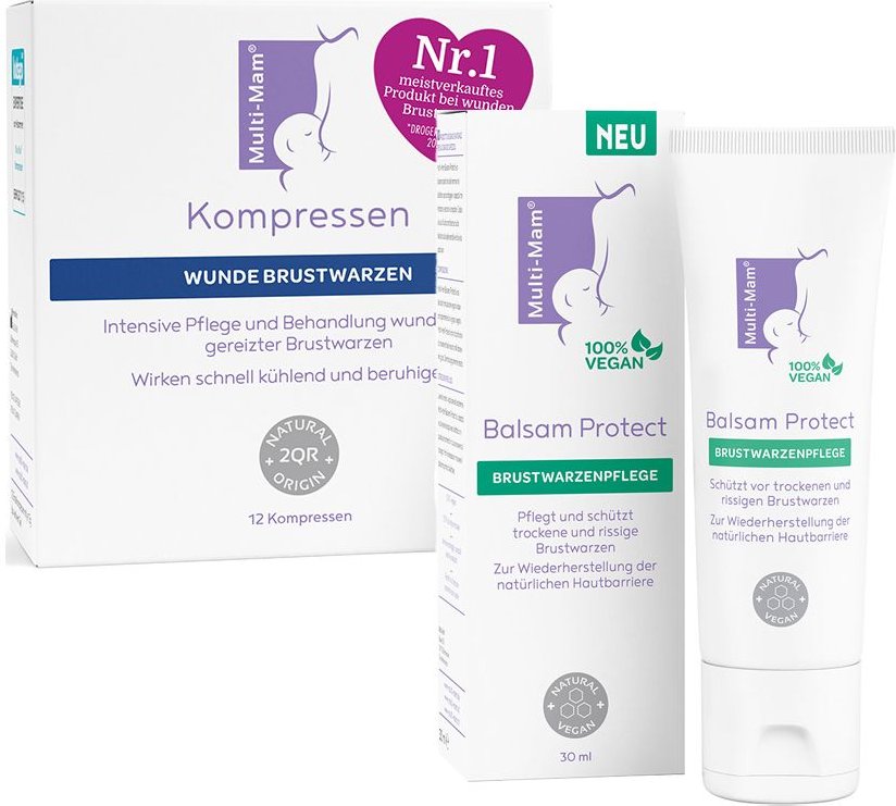 Multi-Mam Kompressen & Balsam Protect 1 St Set