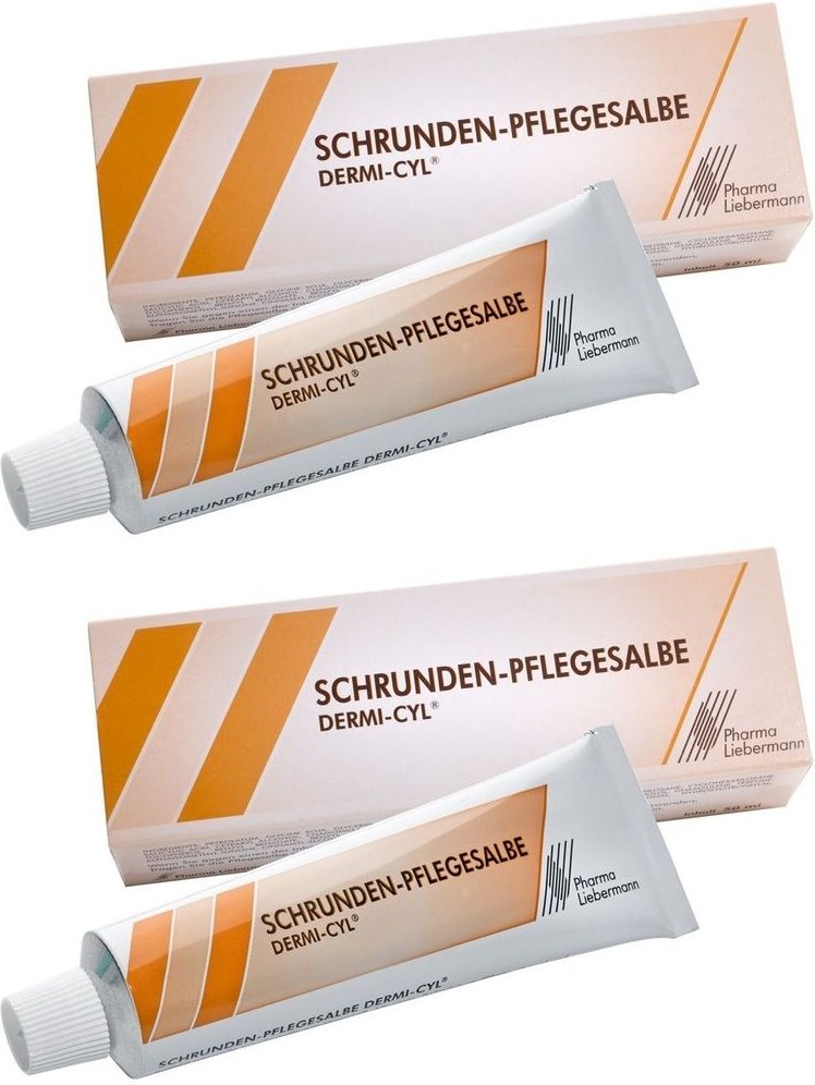 Schrunden Pflege Dermi CYL x2 2x50 ml Salbe