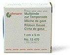 Mullbinden z.Tamponade steril 1 cmx5 m St Binden