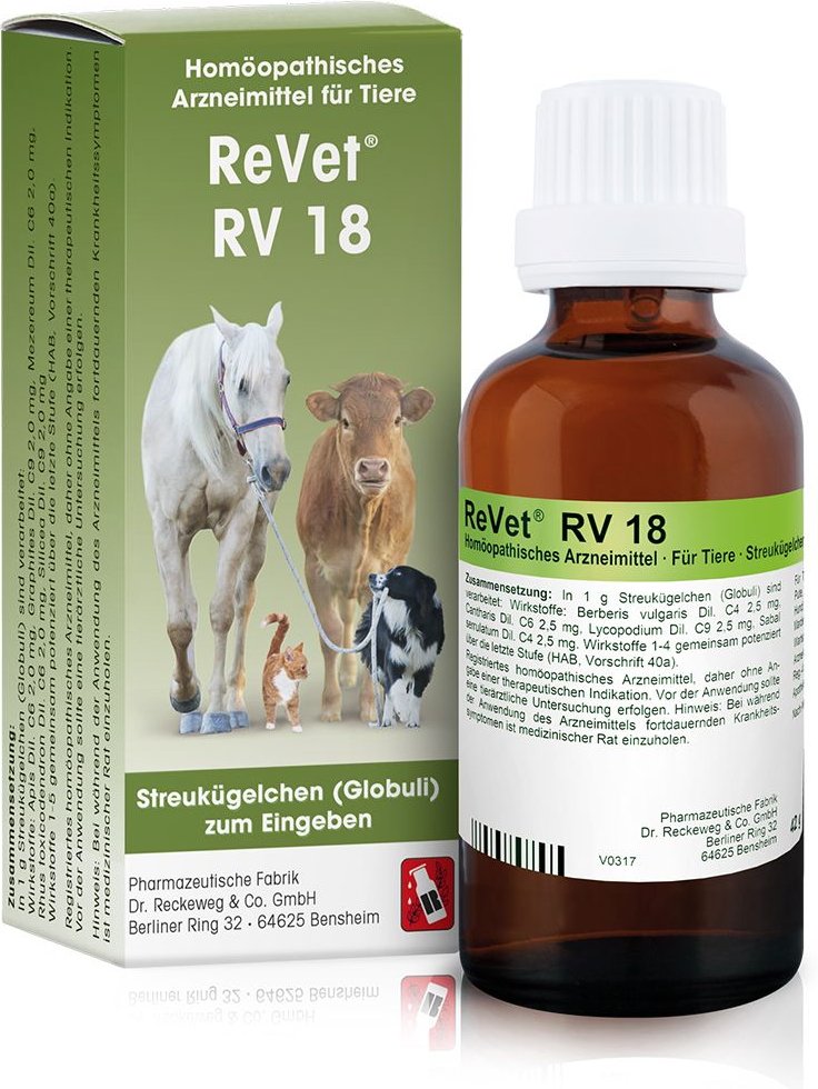 Revet RV 18 Globuli vet. 42 g