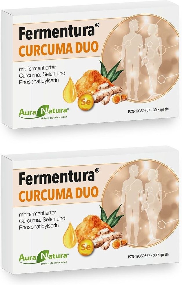 Thumbnail - Fermentura Curcuma DUO x2 2x30 St Kapseln