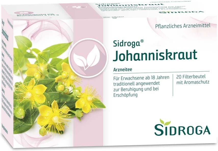 Sidroga Johanniskraut Tee Filterbeutel 20x1,75 g