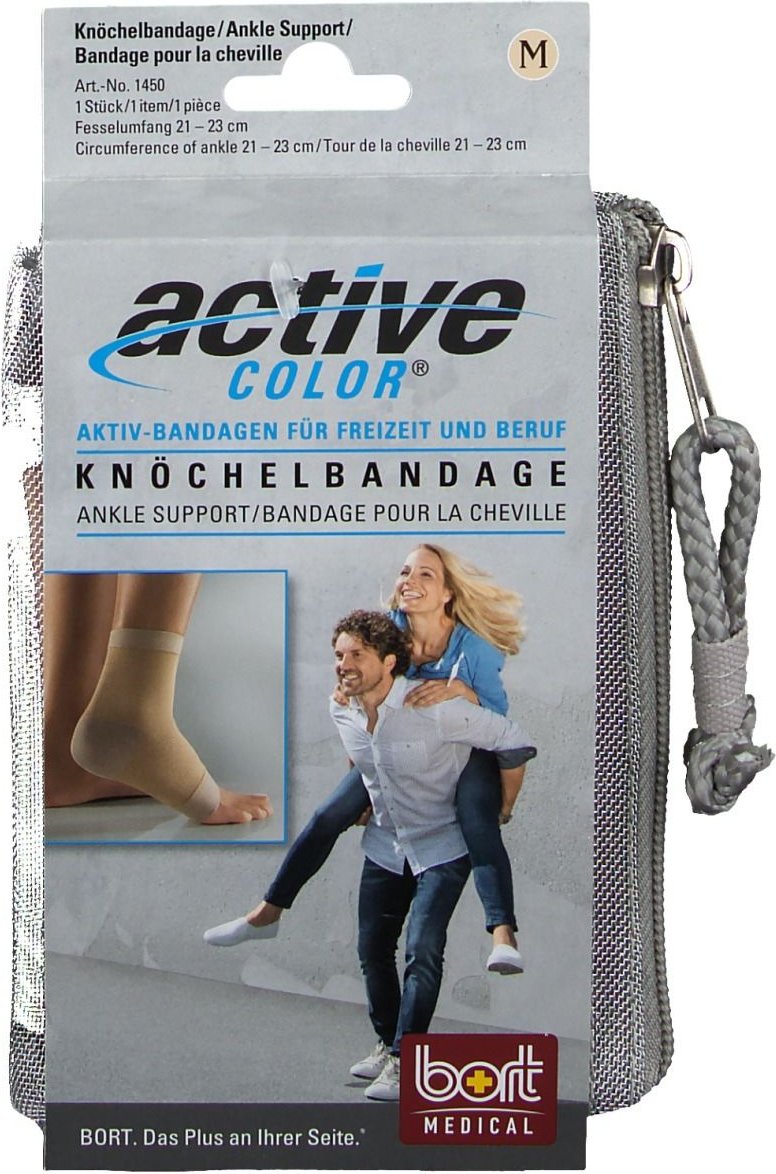 Bort ActiveColor Knöchelbandage M haut 1 St Bandage(s)