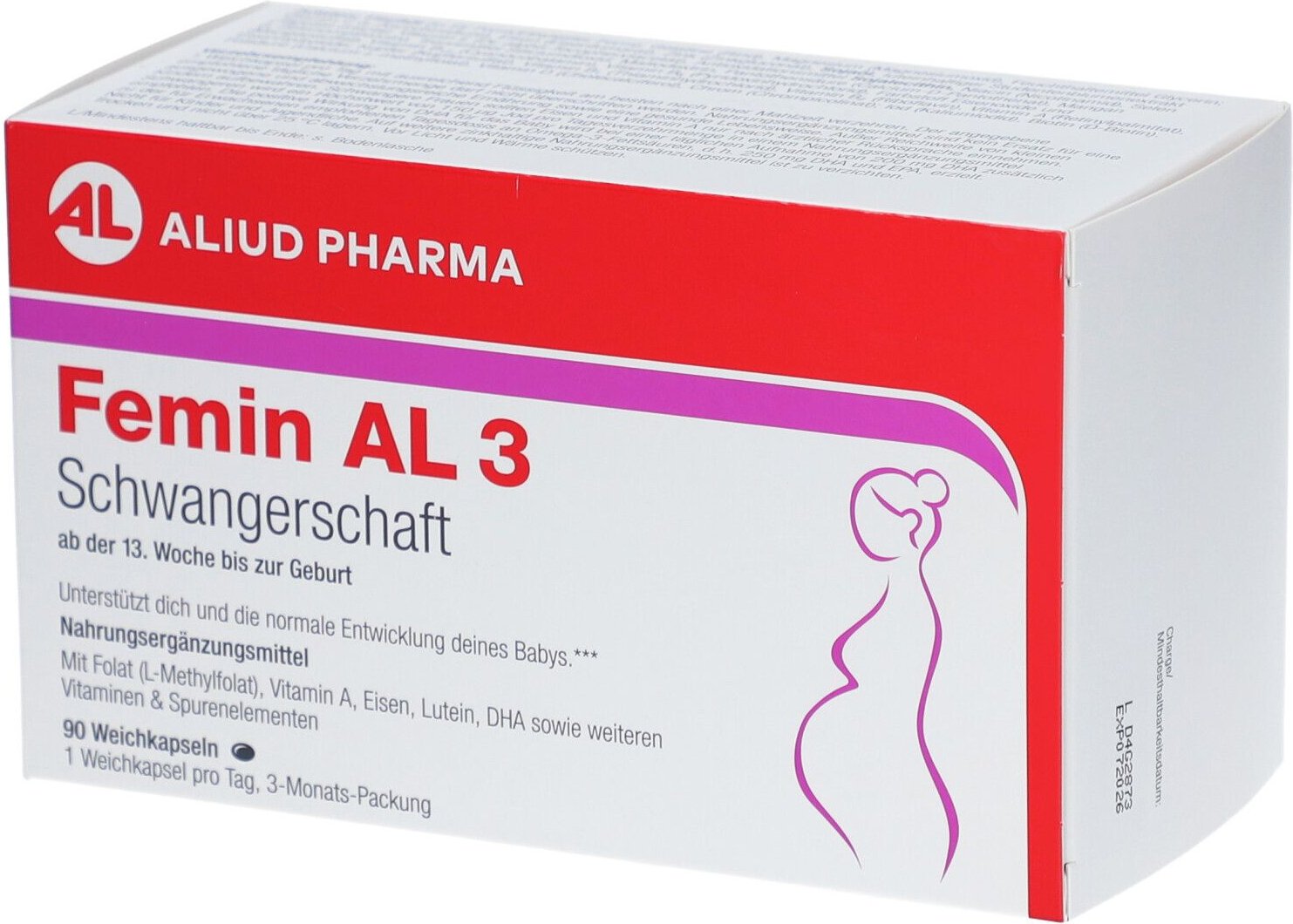 Femin AL 3 Schwangerschaft Weichkapseln 90 St
