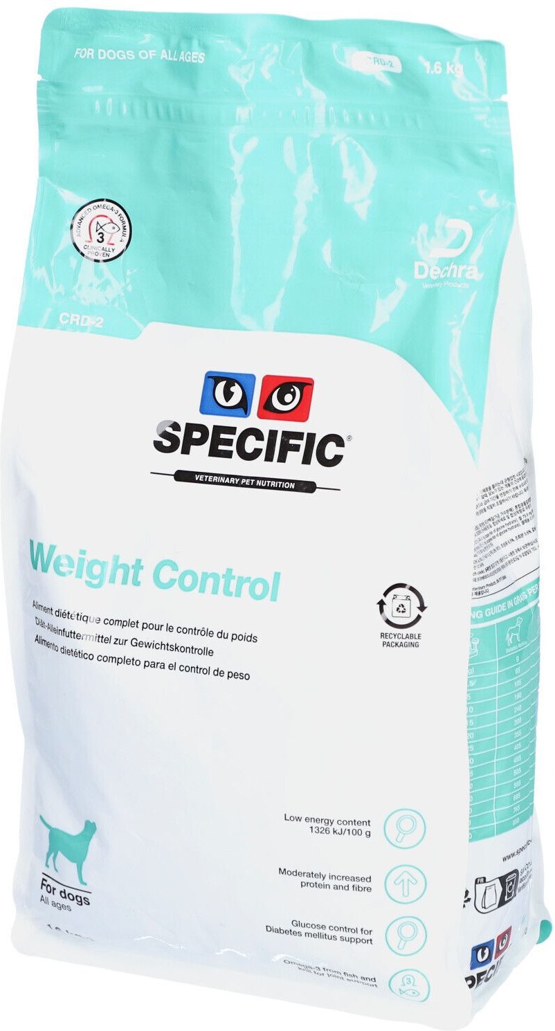 Specific Crd-2 Weight Control 1,6kg 1,6 kg Futter