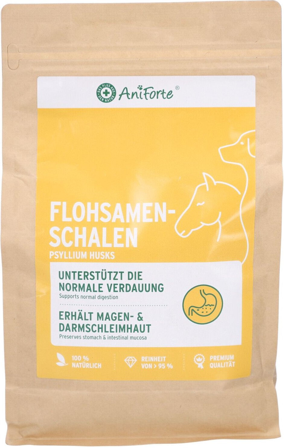 Flohsamenschalen 1 kg 1000 g Futter