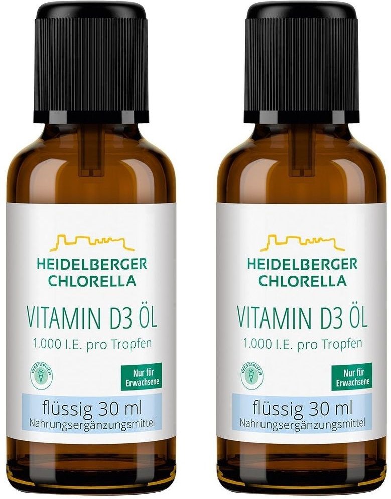 Vitamin D3 ÖL Tropfen zum Einnehmen 2x 2x30 ml